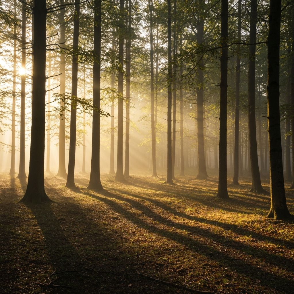 Natural wellness landscape